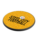 Pittsburgh Steelers Deco 15-Watt Wireless Charger