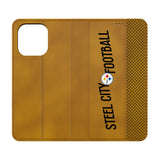 Pittsburgh Steelers Deco Folio Phone Case for Apple iPhone