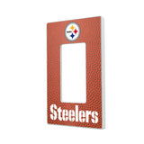 Pittsburgh Steelers Football Hidden-Screw Light Switch Plate