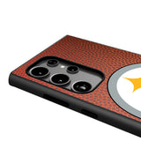 Pittsburgh Steelers Football Wordmark MagSafe Compatible Phone Case for Samsung Galaxy