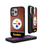 Pittsburgh Steelers Football Wordmark Rugged Phone Case for Apple iPhone