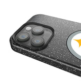 Pittsburgh Steelers Linen Black Bling Phone Case for Apple iPhone
