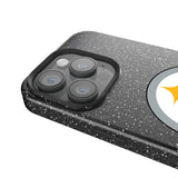 Pittsburgh Steelers Linen Black Bling Phone Case for Apple iPhone