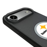 Pittsburgh Steelers Linen MagSafe Compatible Phone Case for Apple iPhone