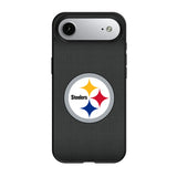 Pittsburgh Steelers Linen MagSafe Compatible Phone Case for Apple iPhone