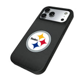 Pittsburgh Steelers Linen MagSafe Compatible Phone Case for Apple iPhone
