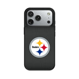 Pittsburgh Steelers Linen MagSafe Compatible Phone Case for Apple iPhone