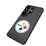 Pittsburgh Steelers Linen MagSafe Compatible Phone Case for Samsung Galaxy