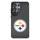 Pittsburgh Steelers Linen MagSafe Compatible Phone Case for Samsung Galaxy