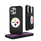 Pittsburgh Steelers Linen Rugged Phone Case for Apple iPhone