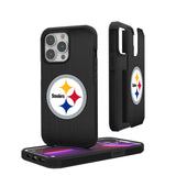 Pittsburgh Steelers Linen Rugged Phone Case for Apple iPhone
