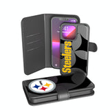 Pittsburgh Steelers Monocolor Tilt Wallet Phone Case for Samsung Galaxy