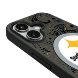 Pittsburgh Steelers Paisley Bump Phone Case for Apple iPhone