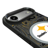 Pittsburgh Steelers Paisley Bump Phone Case for Apple iPhone