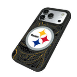 Pittsburgh Steelers Paisley Bump Phone Case for Apple iPhone
