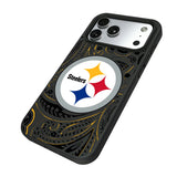 Pittsburgh Steelers Paisley Bump Phone Case for Apple iPhone