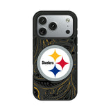 Pittsburgh Steelers Paisley Bump Phone Case for Apple iPhone