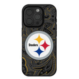 Pittsburgh Steelers Paisley Bump Phone Case for Apple iPhone