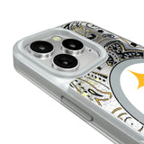 Pittsburgh Steelers Paisley Glitter Phone Case for Apple iPhone