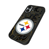 Pittsburgh Steelers Paisley MagSafe Compatible Phone Case for Apple iPhone
