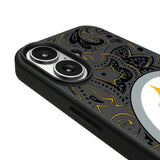 Pittsburgh Steelers Paisley MagSafe Compatible Phone Case for Apple iPhone