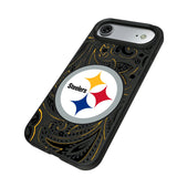 Pittsburgh Steelers Paisley MagSafe Compatible Phone Case for Apple iPhone