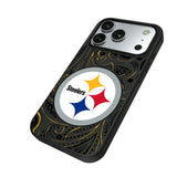 Pittsburgh Steelers Paisley MagSafe Compatible Phone Case for Apple iPhone