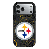 Pittsburgh Steelers Paisley MagSafe Compatible Phone Case for Apple iPhone