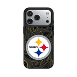 Pittsburgh Steelers Paisley MagSafe Compatible Phone Case for Apple iPhone