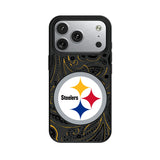 Pittsburgh Steelers Paisley MagSafe Compatible Phone Case for Apple iPhone
