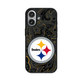 Pittsburgh Steelers Paisley MagSafe Compatible Phone Case for Apple iPhone