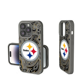 Pittsburgh Steelers Paisley Soft Touch Phone Case for Apple iPhone