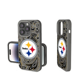 Pittsburgh Steelers Paisley Soft Touch Phone Case for Apple iPhone