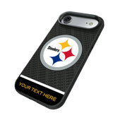 Pittsburgh Steelers Personalized EndZone Plus Bump Phone Case for Apple iPhone