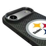 Pittsburgh Steelers Personalized EndZone Plus Bump Phone Case for Apple iPhone