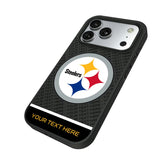 Pittsburgh Steelers Personalized EndZone Plus Bump Phone Case for Apple iPhone