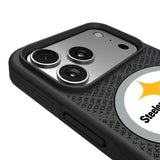 Pittsburgh Steelers Personalized EndZone Plus Bump Phone Case for Apple iPhone