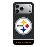 Pittsburgh Steelers Personalized EndZone Plus Bump Phone Case for Apple iPhone