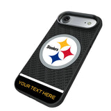 Pittsburgh Steelers Personalized EndZone Plus Bump Phone Case for Apple iPhone