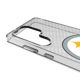 Pittsburgh Steelers Personalized EndZone Plus Clear Phone Case for Samsung Galaxy