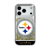 Pittsburgh Steelers Personalized EndZone Plus Glitter Phone Case for Apple iPhone 17 Series