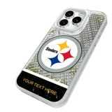 Pittsburgh Steelers Personalized EndZone Plus Glitter Phone Case for Apple iPhone