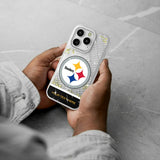 Pittsburgh Steelers Personalized EndZone Plus Glitter Phone Case for Apple iPhone