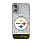 Pittsburgh Steelers Personalized EndZone Plus Glitter Phone Case for Apple iPhone