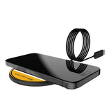 Pittsburgh Steelers Personalized Endzone Solid 15-Watt Wireless Charger