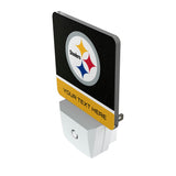 Pittsburgh Steelers Personalized Endzone Solid Night Light 2-Pack