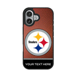 Pittsburgh Steelers Personalized Football Bump Phone Case for Apple iPhone 17 Series