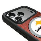 Pittsburgh Steelers Personalized Football Bump Phone Case for Apple iPhone