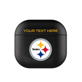 Pittsburgh Steelers Personalized Insignia AirPod Case Cover
