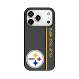 Pittsburgh Steelers Personalized Sidebard MagSafe Compatible Phone Case for Apple iPhone